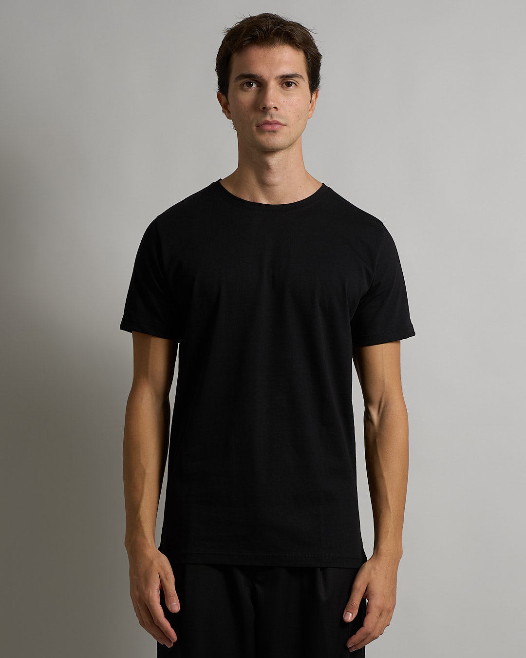 Basic t-shirt con spacchetto