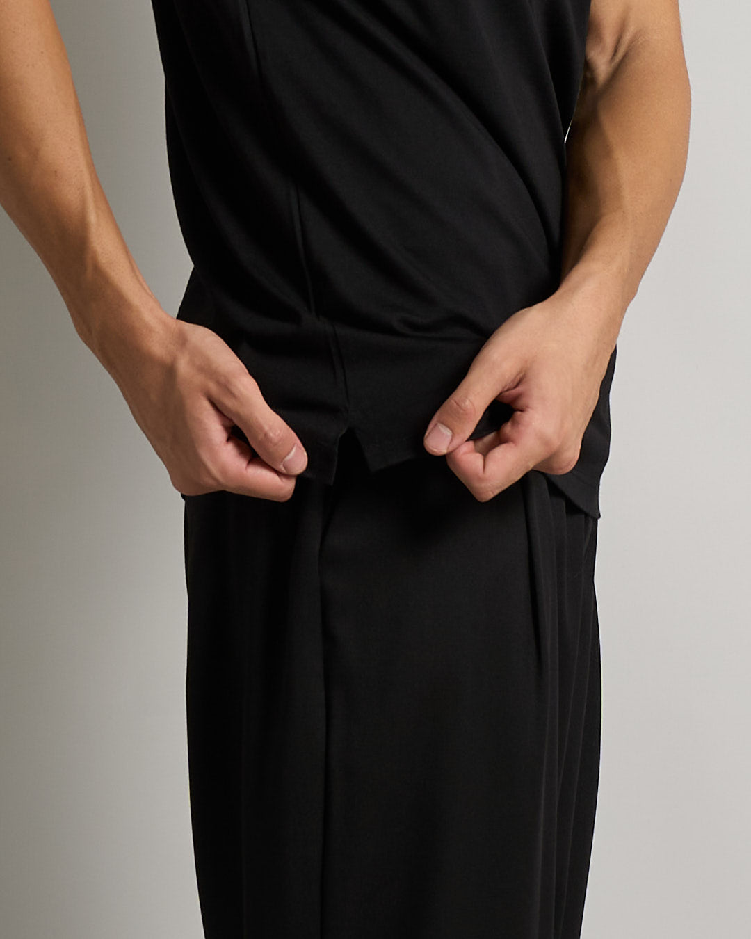 Basic t-shirt con spacchetto