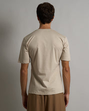 T-shirt Serafino Effetto Seta Mezza Manica