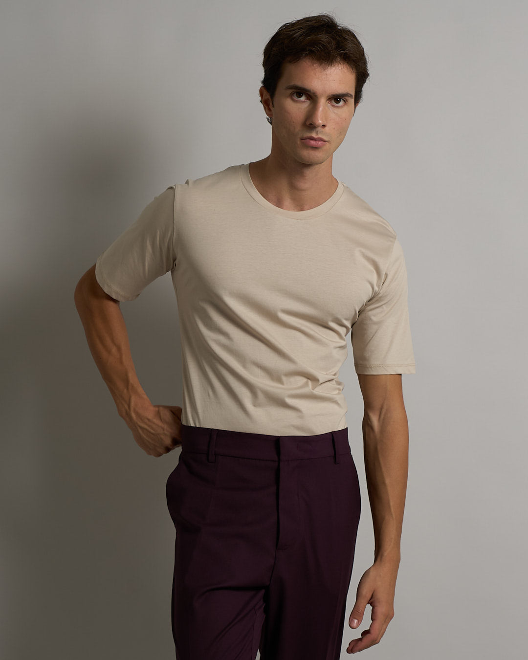 T-Shirt effetto Seta