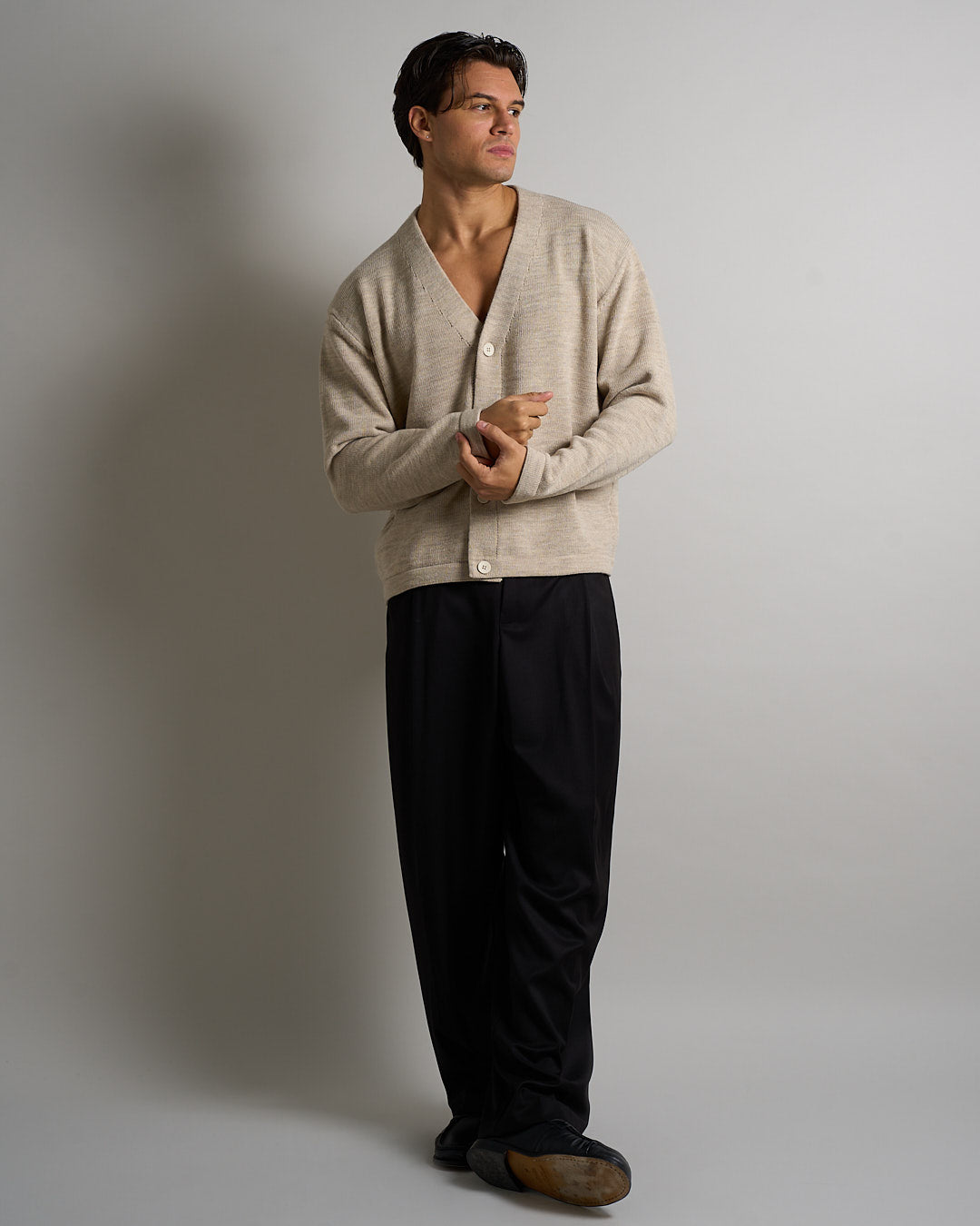 Cardigan Cropped in maglia