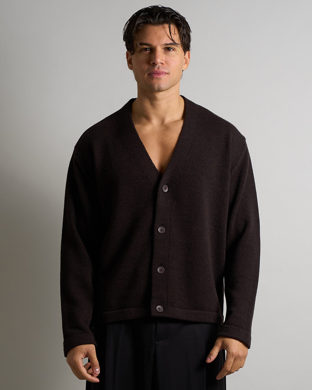 Cardigan Cropped in maglia