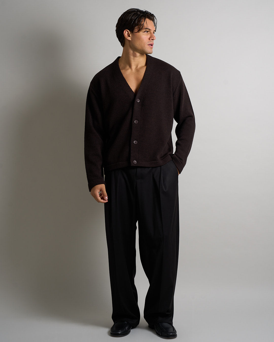 Cardigan Cropped in maglia