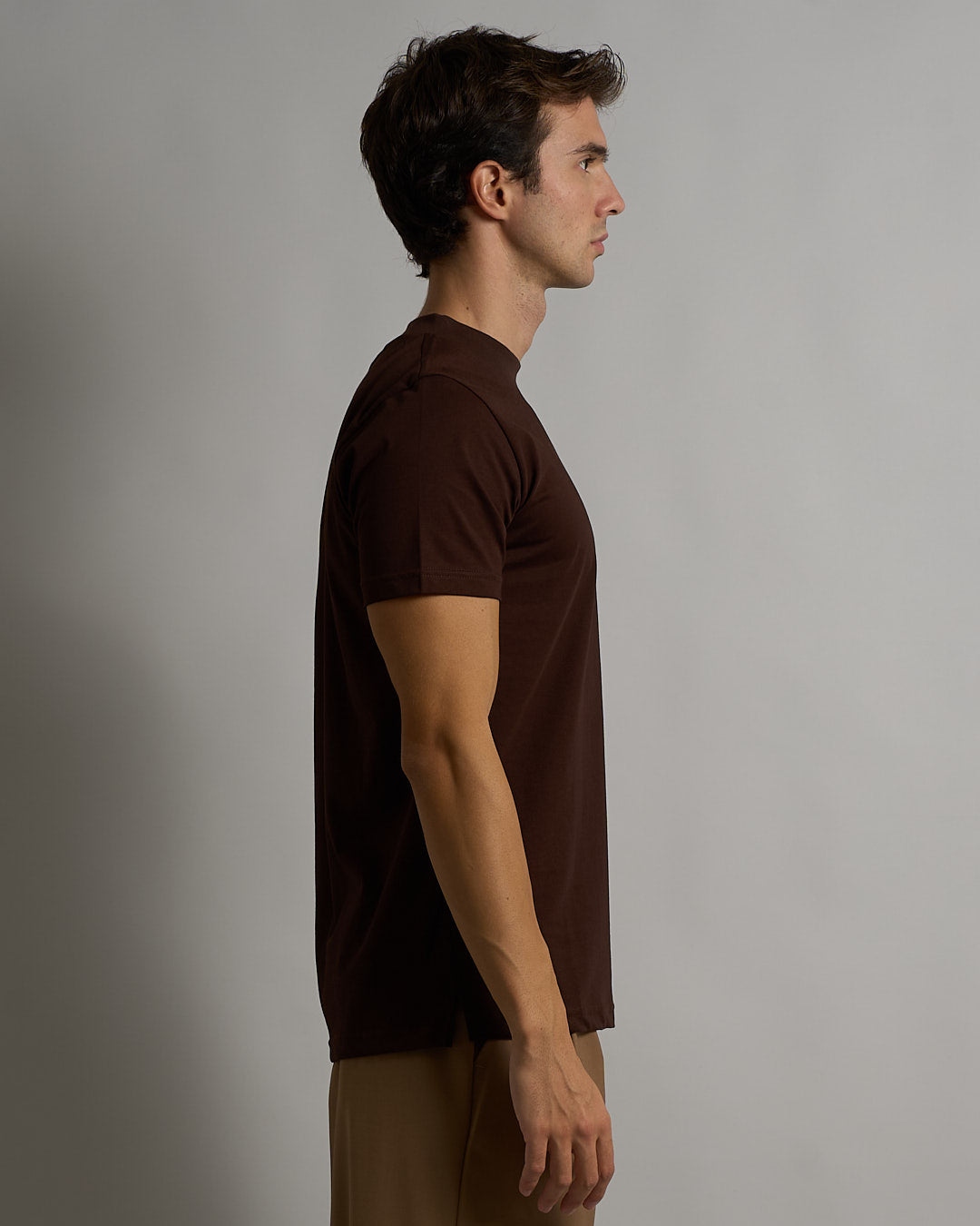 T-shirt Basic mezzocollo