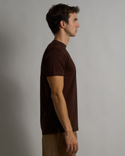 T-shirt Basic mezzocollo