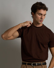 T-shirt Basic mezzocollo