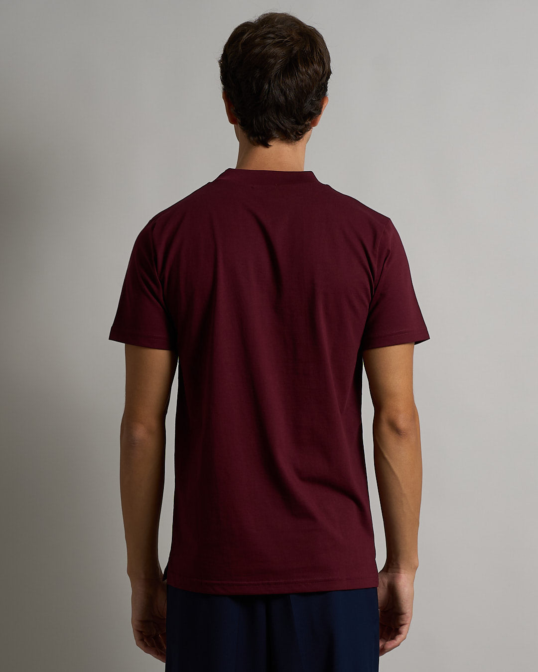 T-shirt Basic mezzocollo