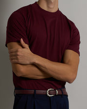 T-shirt Basic mezzocollo