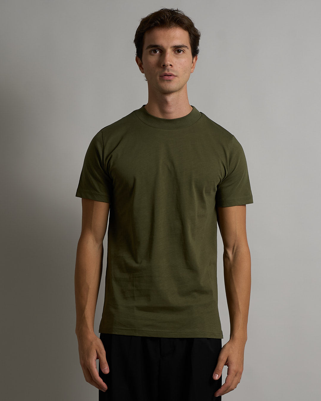 T-shirt Basic mezzocollo