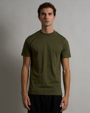 T-shirt Basic mezzocollo