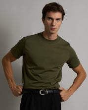 T-shirt Basic mezzocollo