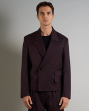 Giacca Cropped doppiopetto