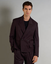 Giacca Cropped doppiopetto