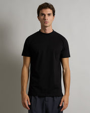 T-shirt Basic mezzocollo