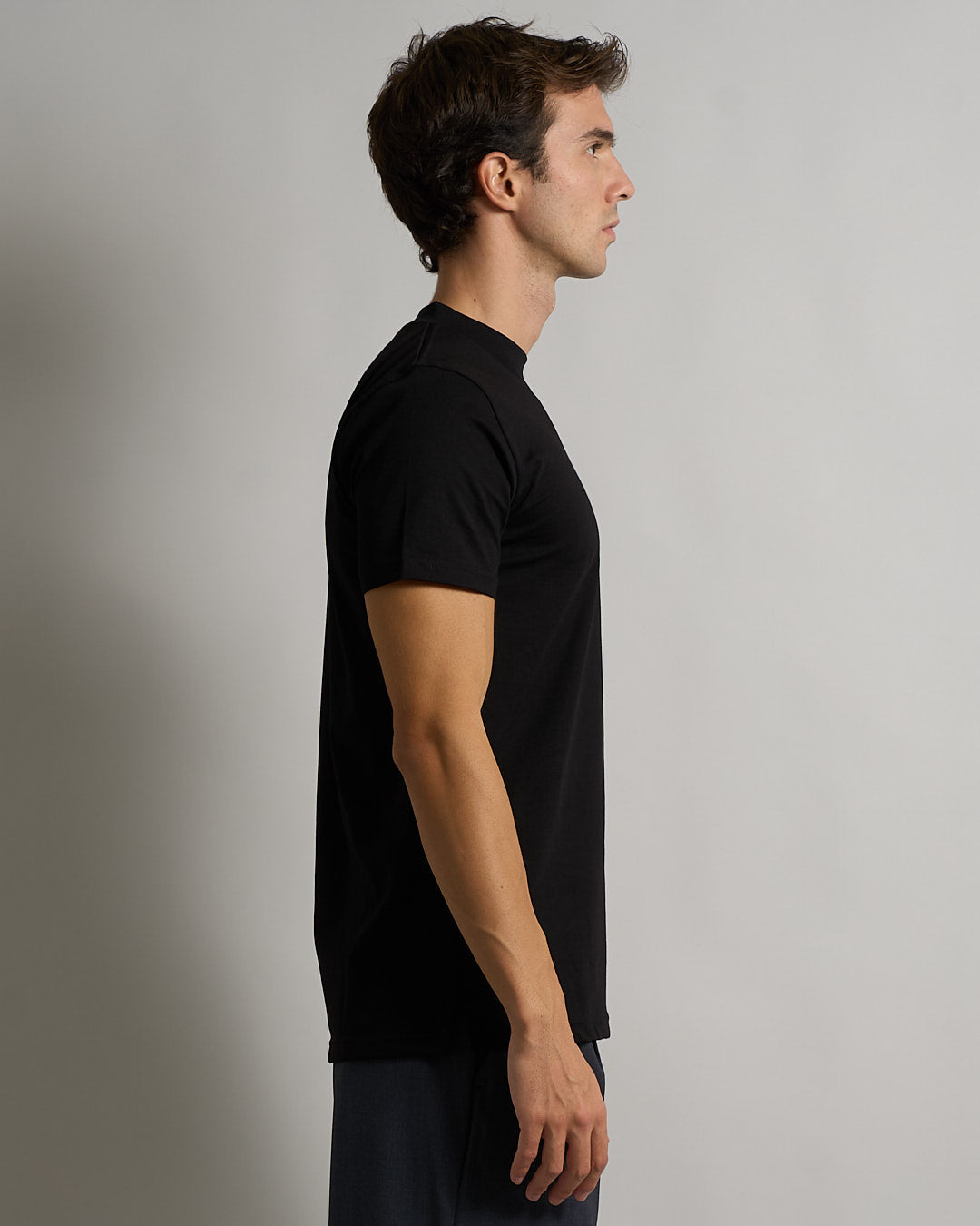 T-shirt Basic mezzocollo
