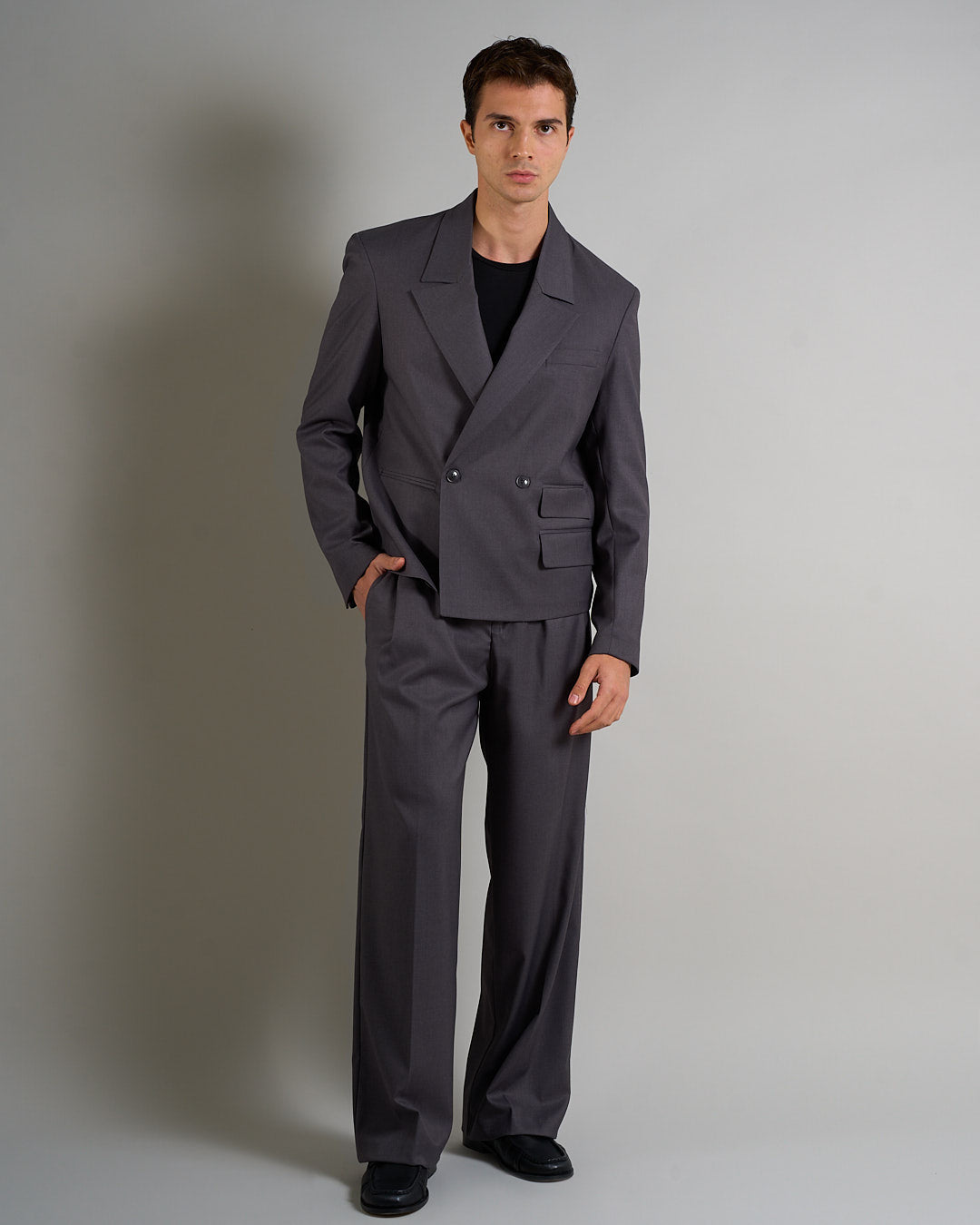 Giacca Cropped doppiopetto