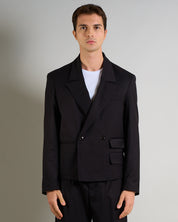 Giacca Cropped doppiopetto