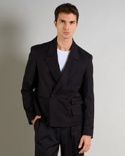 Giacca Cropped doppiopetto