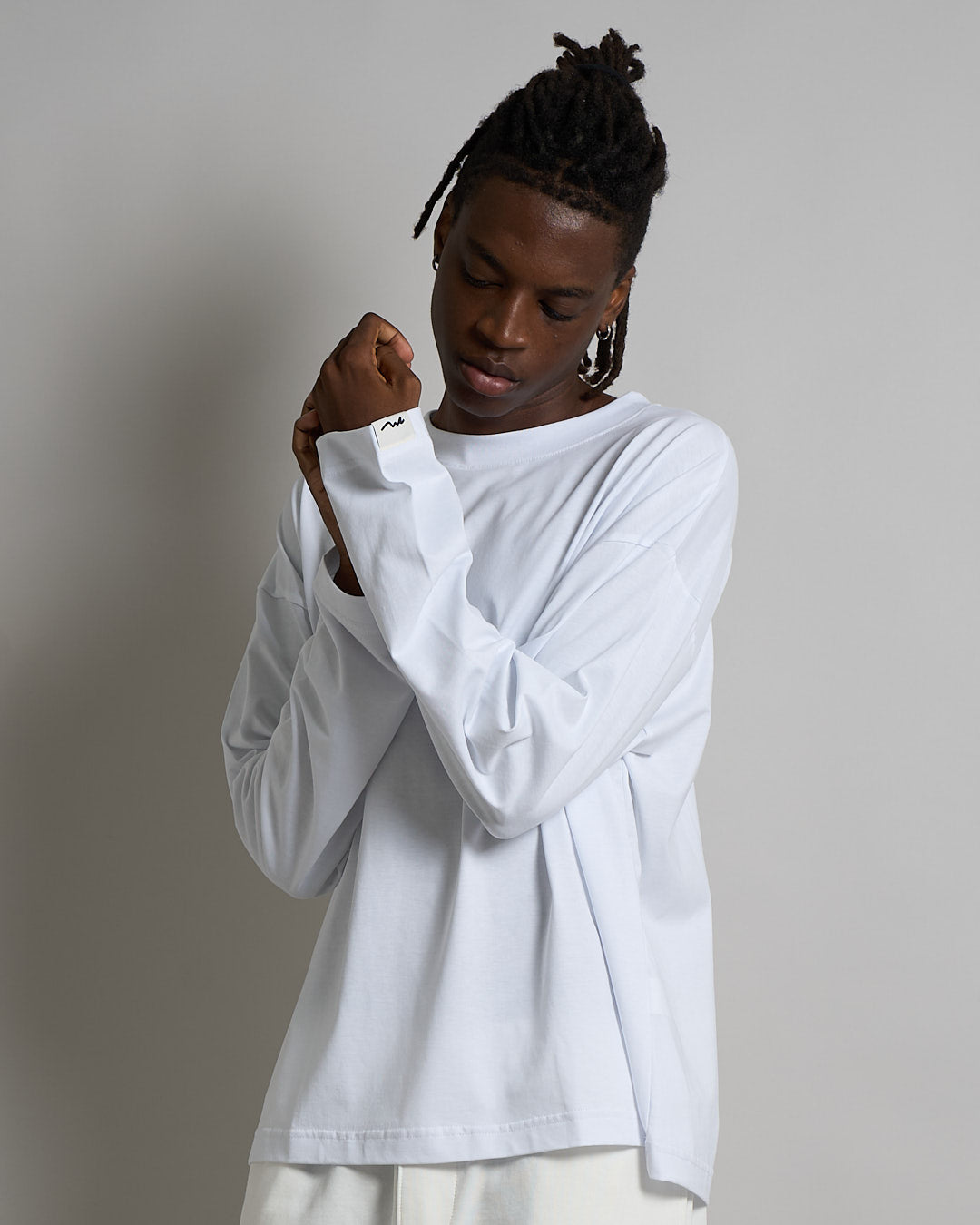 T-shirt basic Cropped Longsleeve