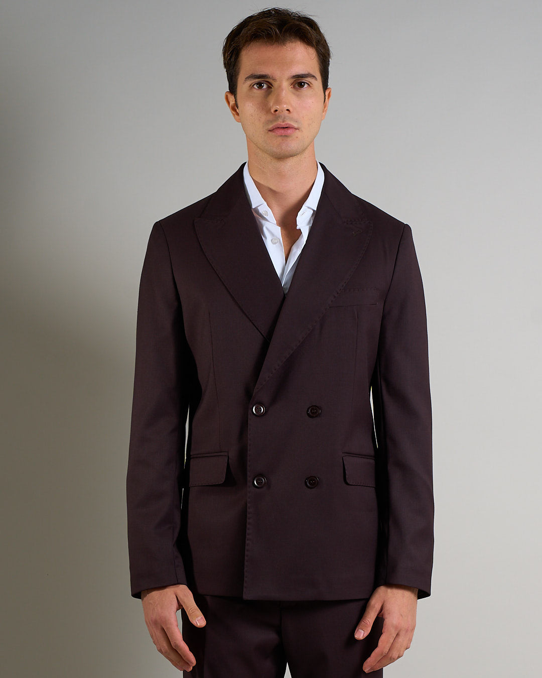 Giacca Sartoriale Doppiopetto Moro