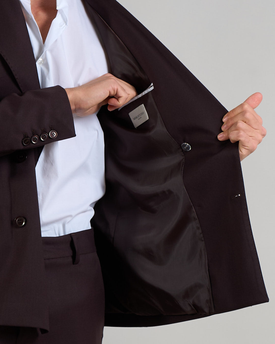 Abito Sartoriale Doppiopetto Moro