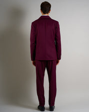 Abito Sartoriale Doppiopetto Bordeaux