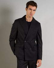 Giacca Sartoriale Doppiopetto Nero