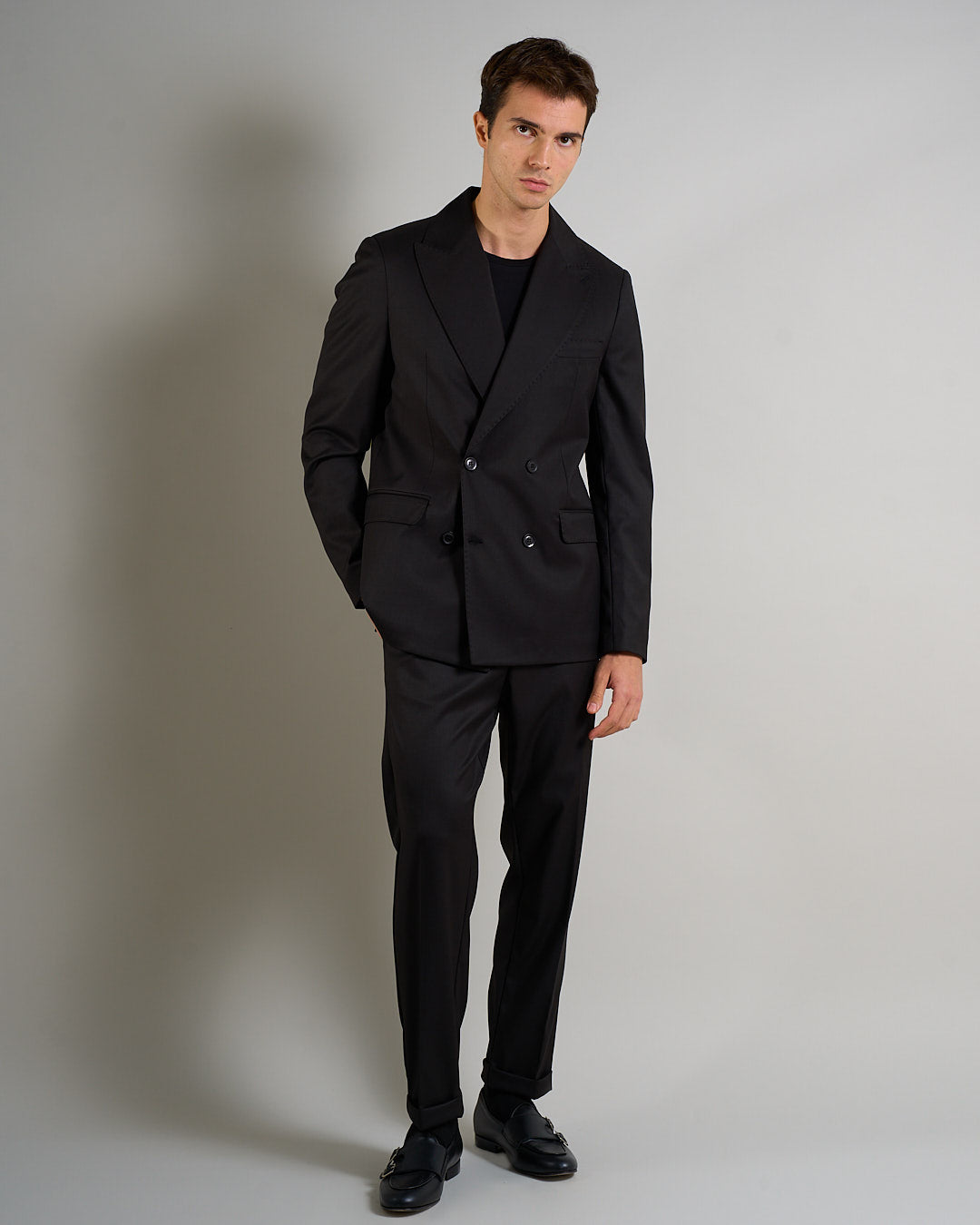 Giacca Sartoriale Doppiopetto Nero