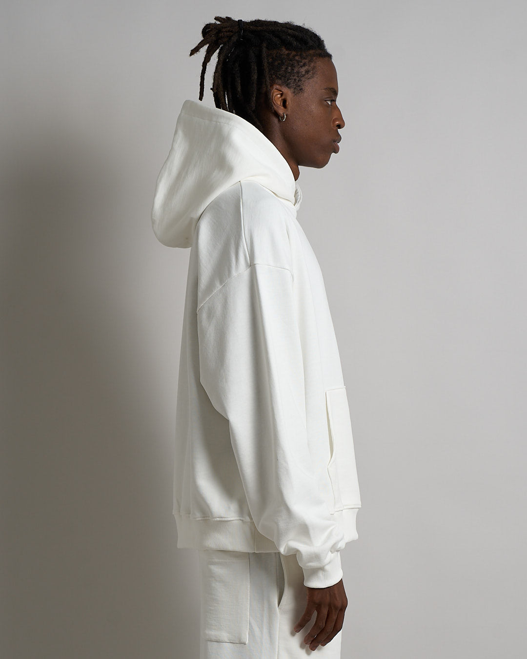 Felpa basic con cappuccio