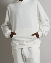 Felpa basic con cappuccio