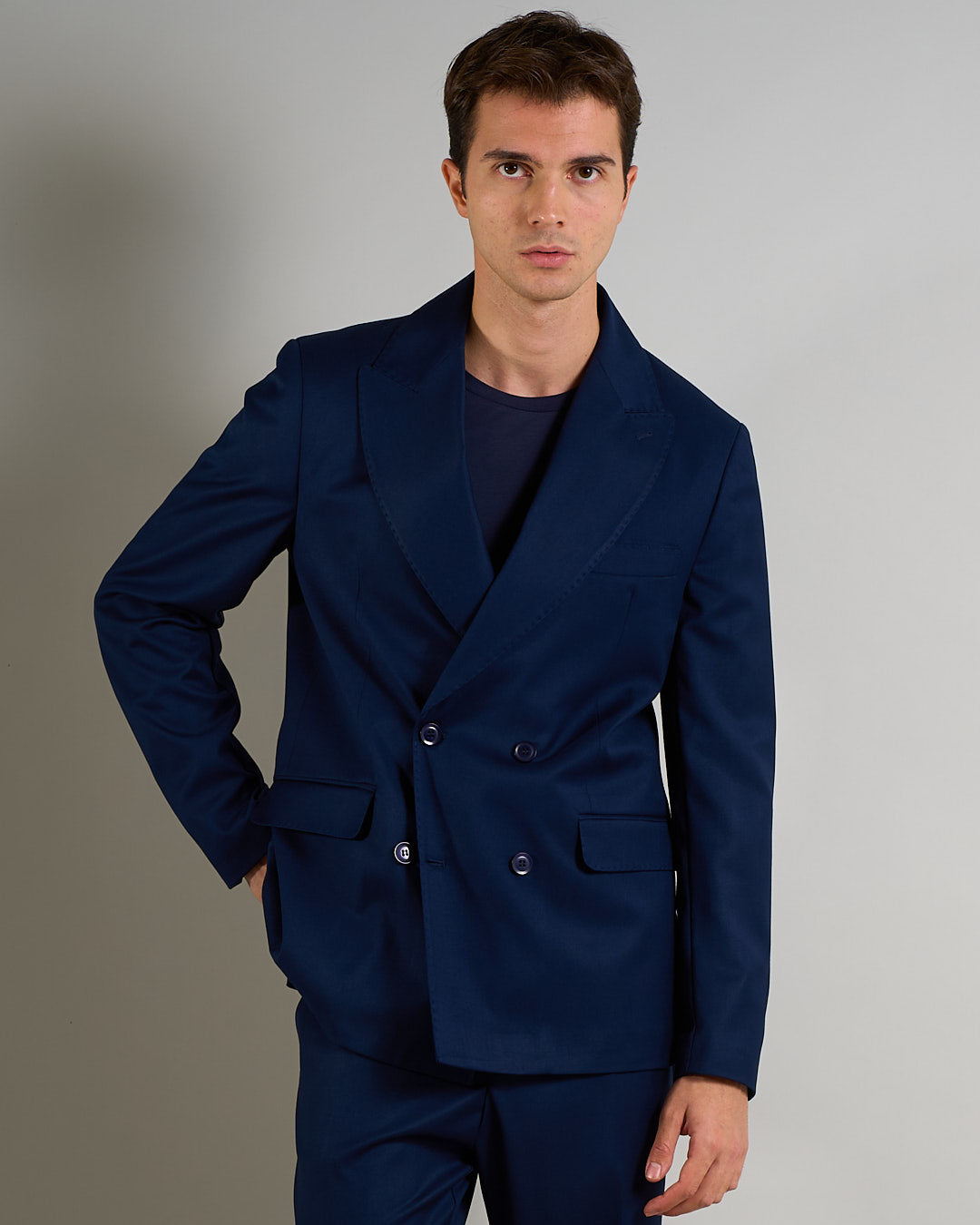 Giacca Sartoriale Doppiopetto Blu