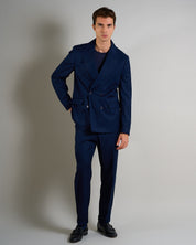 Giacca Sartoriale Doppiopetto Blu