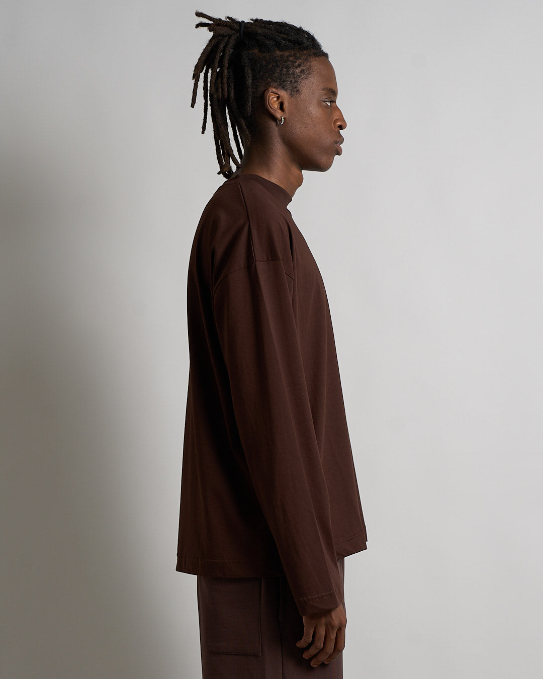 T-shirt basic Cropped Longsleeve