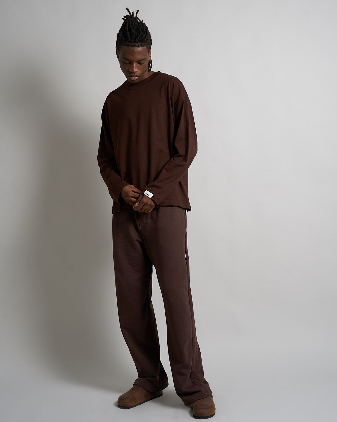 T-shirt basic Cropped Longsleeve