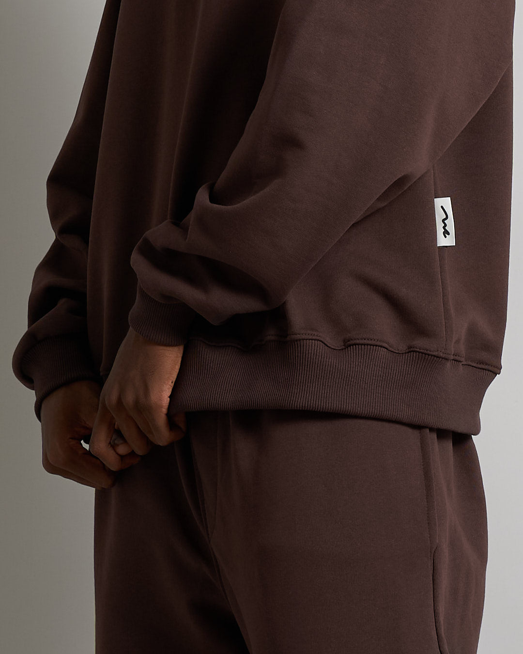 Felpa basic Girocollo