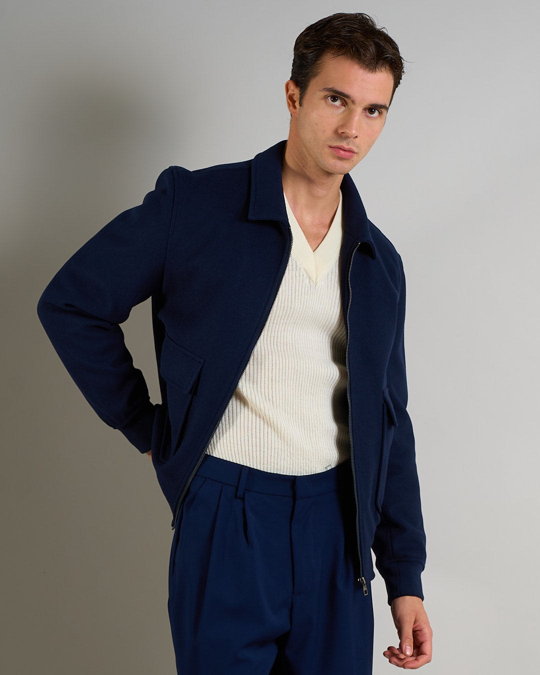 College Jacket with zip