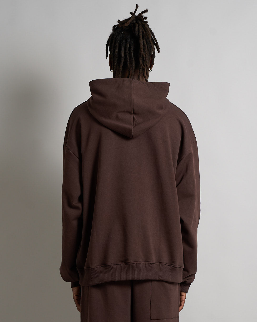 Felpa basic con cappuccio