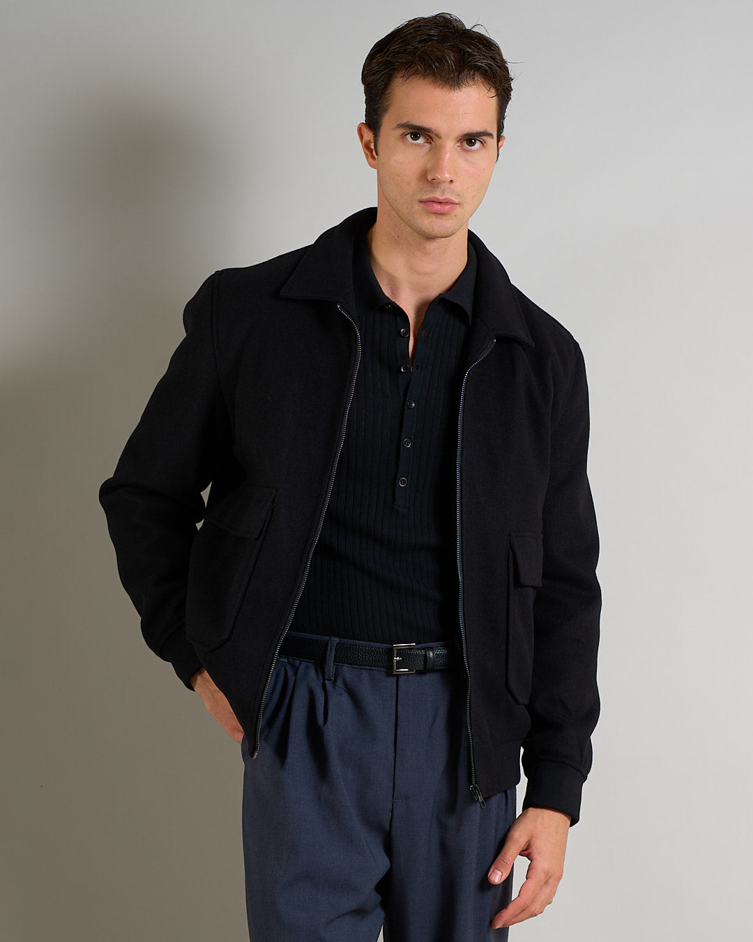 College Jacket with zip