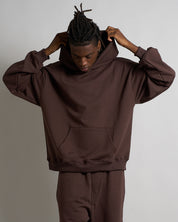 Felpa basic con cappuccio