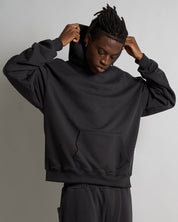 Felpa basic con cappuccio