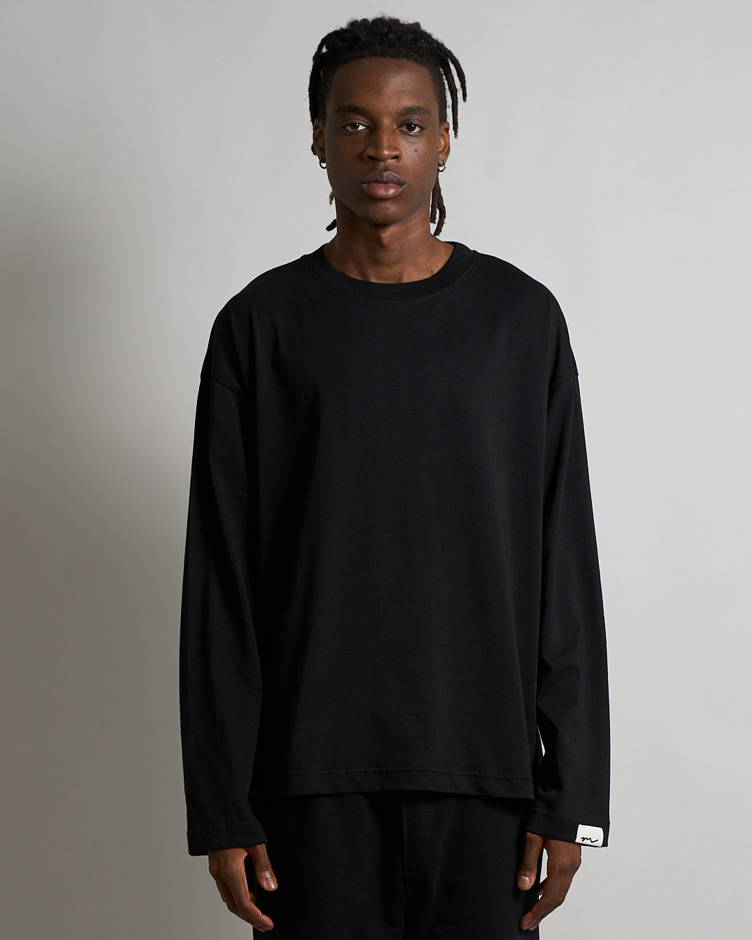 T-shirt basic Cropped Longsleeve