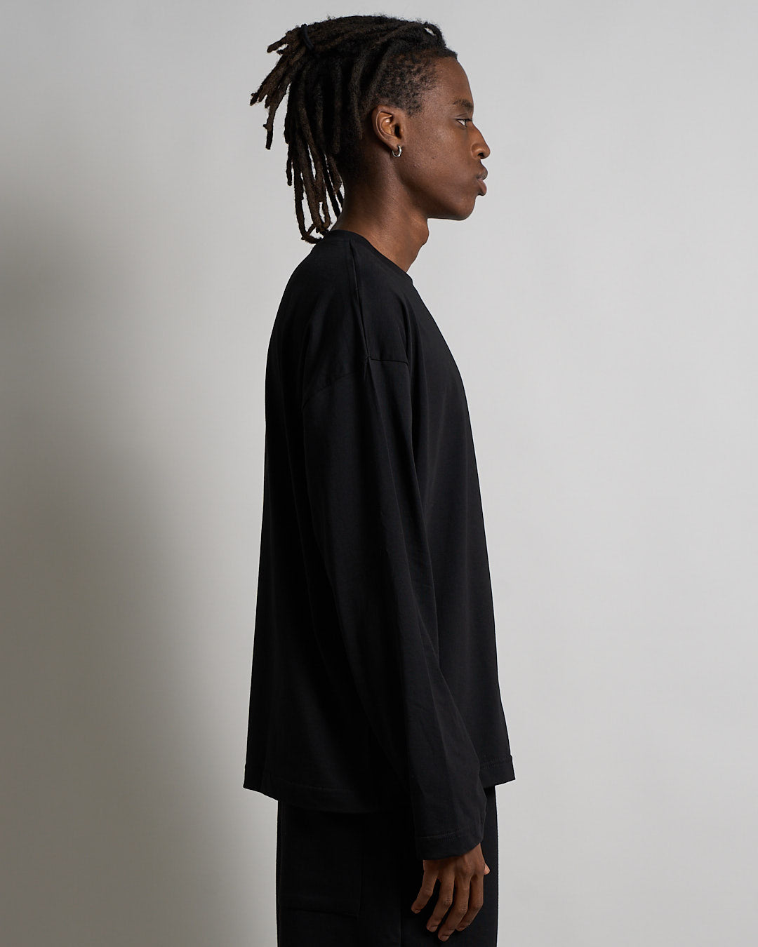 T-shirt basic Cropped Longsleeve