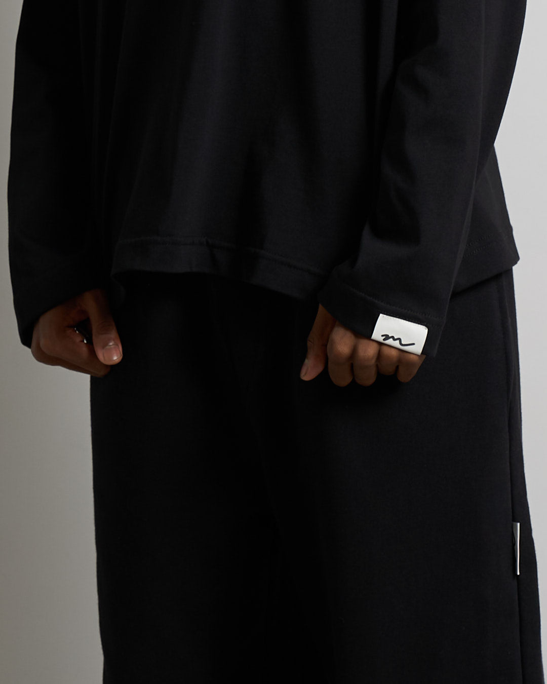 T-shirt basic Cropped Longsleeve