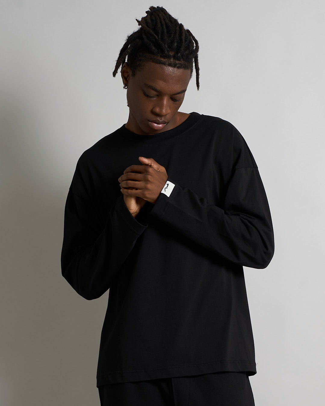 T-shirt basic Cropped Longsleeve