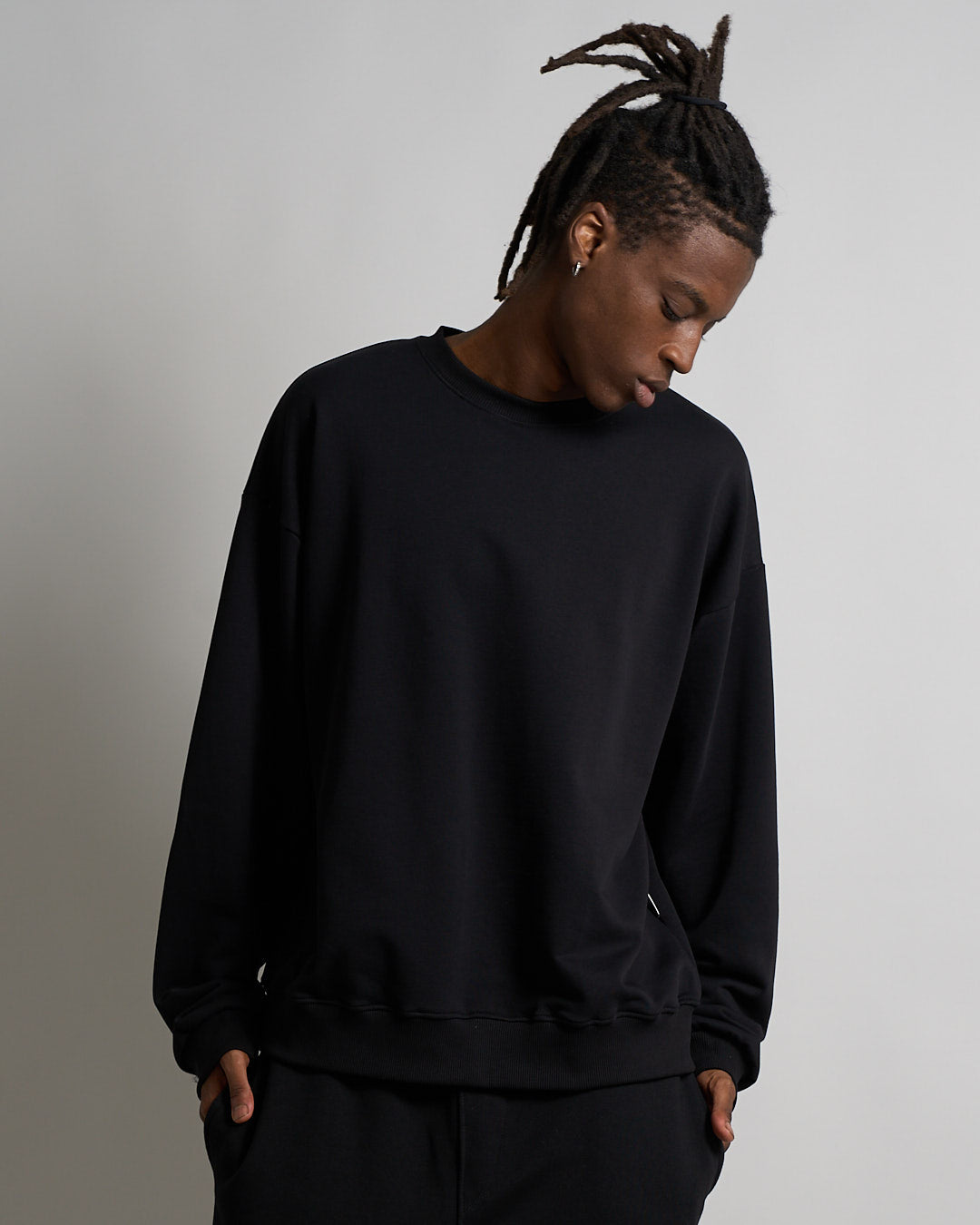 Felpa basic Girocollo