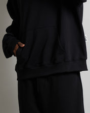 Felpa basic con cappuccio