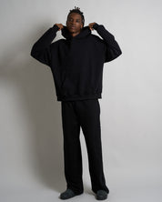 Felpa basic con cappuccio