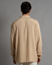 Camicia in Viscosa a tinta unita