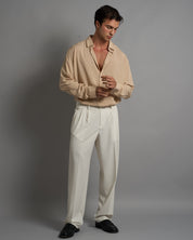 Camicia in Viscosa a tinta unita