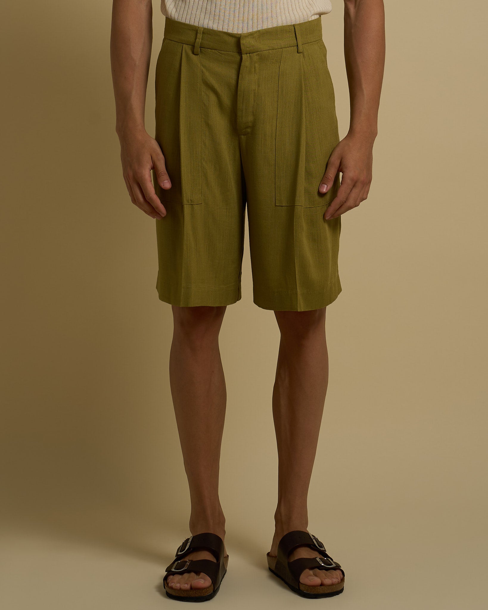 Msm Studio Bermuda in suit with central Nervino 